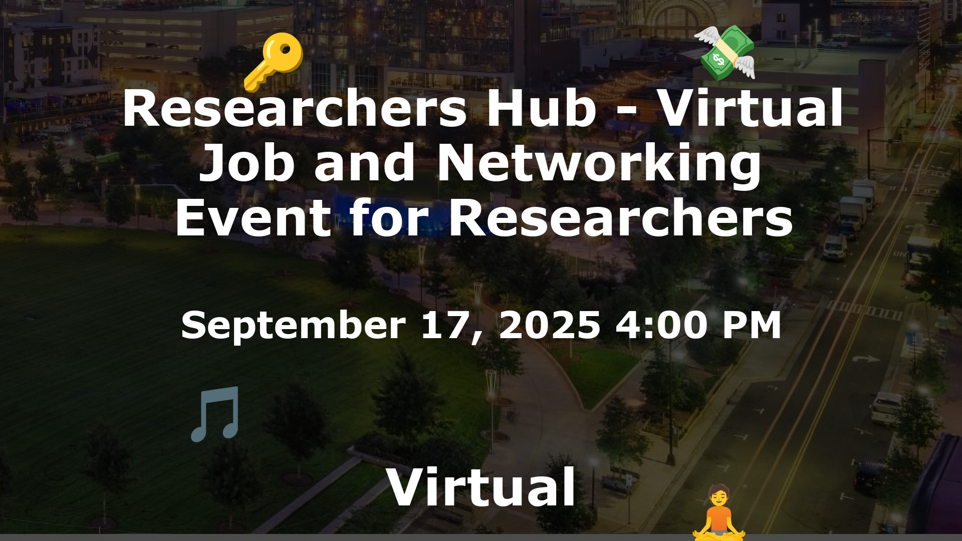 Researchers Hub - Virtual Job and Networking Event for Researchers event image